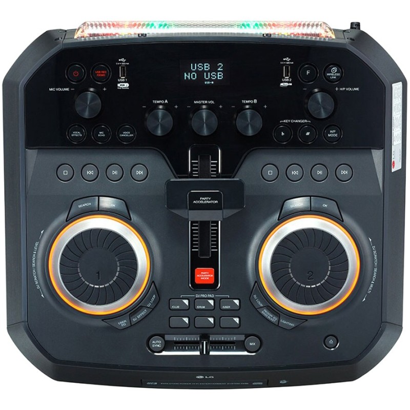 پنل و دکمه های کنترلی سیستم صوتی XBOOM CK99