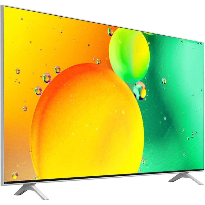 تلویزیون Smart ال جی 50NANO77 رنگ سفید با سیستم عامل webOS نسخه 7 یا webOS 22