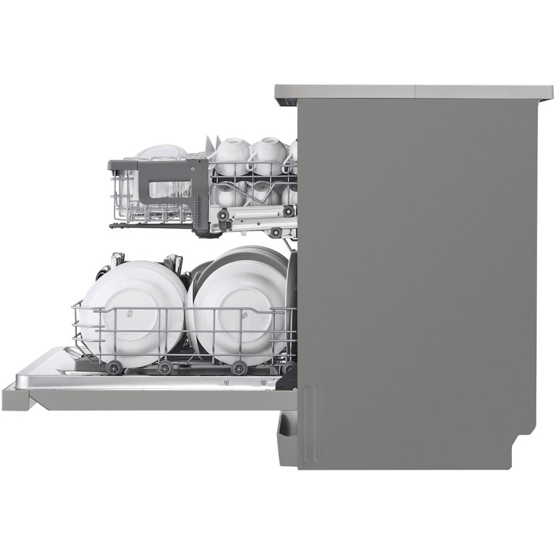 نمای بغل ماشین ظرفشویی الجی DFC532FP یا 532