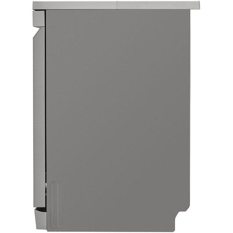 نمای بغل ماشین ظرفشویی نقره ای ال جی DFC532FP