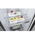 طراحی داخلی یخچال فریزر هوشمند ال جی X257 رنگ مشکی