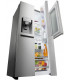 طراحی داخلی یخچال فریزر هوشمند ال جی X257 رنگ نقره ای