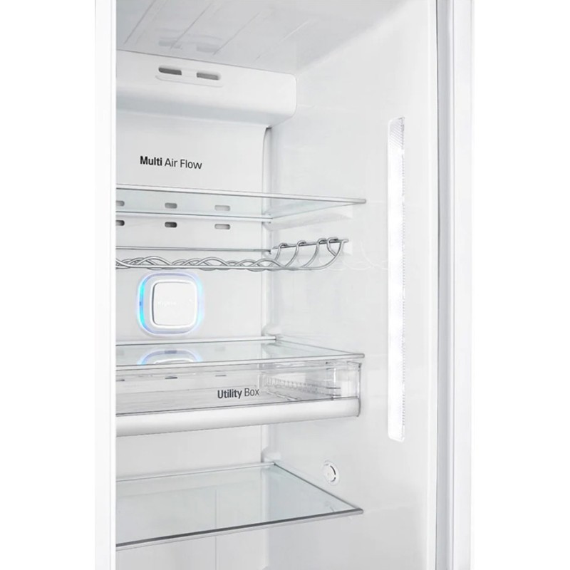 یخچال فریزر X257 رنگ سفید طبقات با سیستم خنک کننده Multi Air Flow