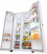 طراحی داخلی یخچال فریزر هوشمند ال جی X257 رنگ سفید