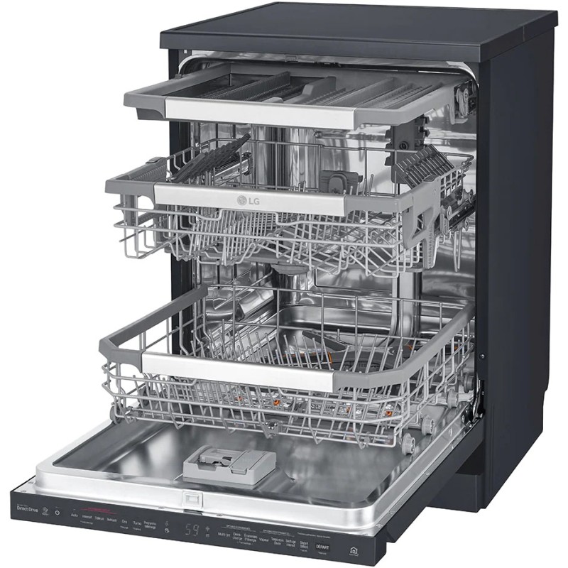 ماشین ظرفشویی سه طبقه ال جی DF425HMS