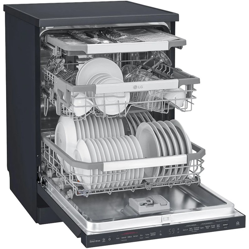 ماشین ظرفشویی DF425HMS یا 425 رنگ مشکی