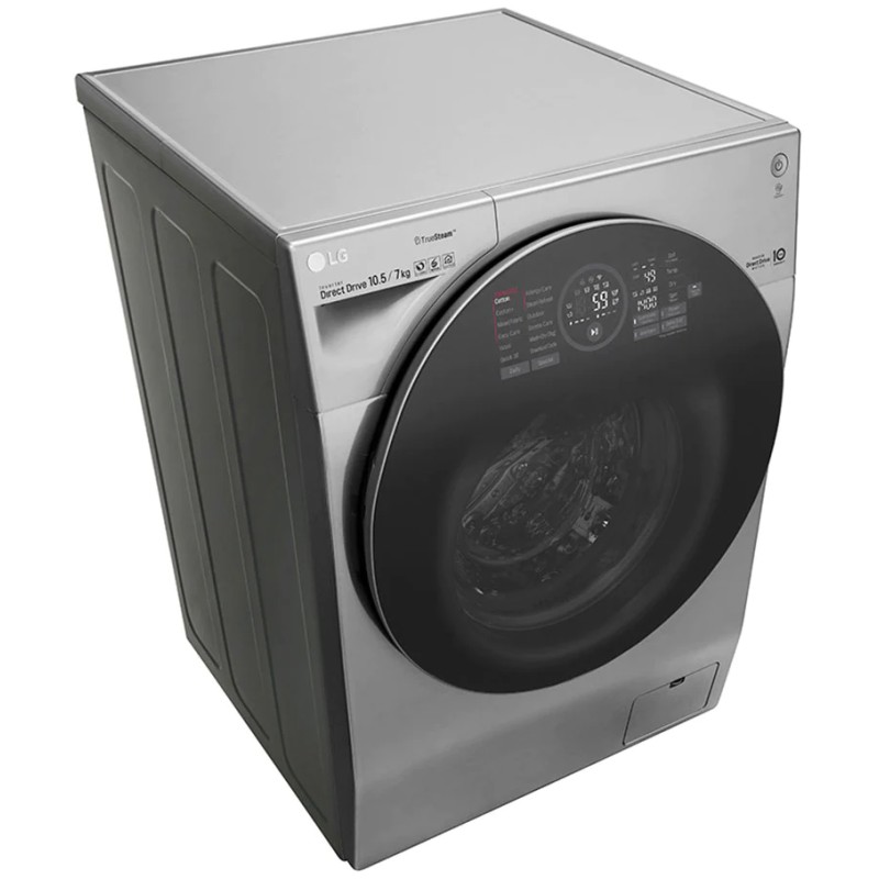 ماشین لباسشویی و خشک کن LG FH4G1JCHK6N Silver