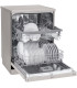 ماشین ظرفشویی ال جی 512 رنگ نقره ای پلاتینیومی با پشتیبانی از برنامه LG ThinQ