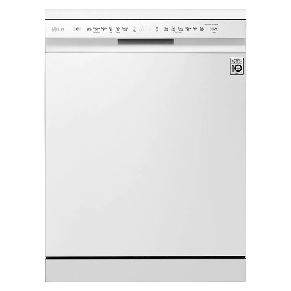 قیمت و خرید ماشین ظرفشویی ال جی DFB512FW رنگ سفید