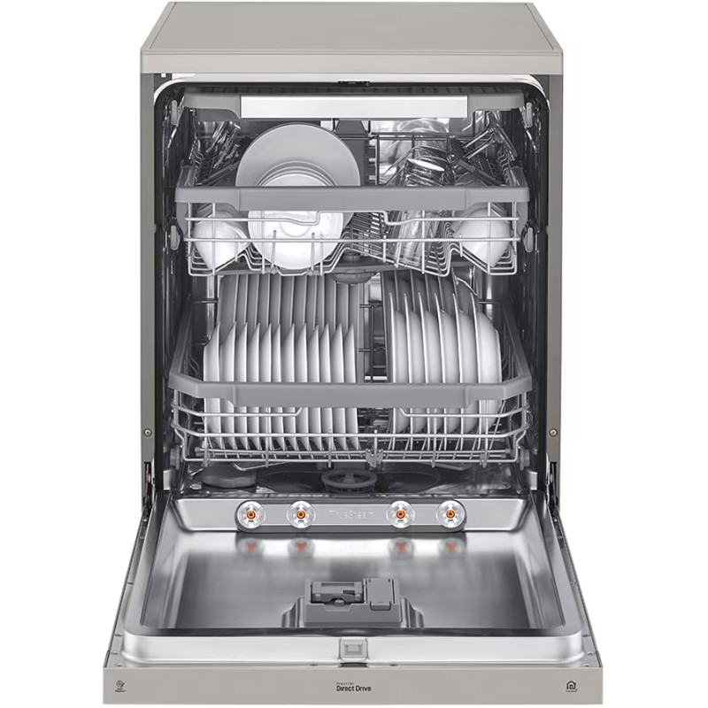 ماشین ظرفشویی ال جی 425 رنگ نقره ای پلاتینیومی
