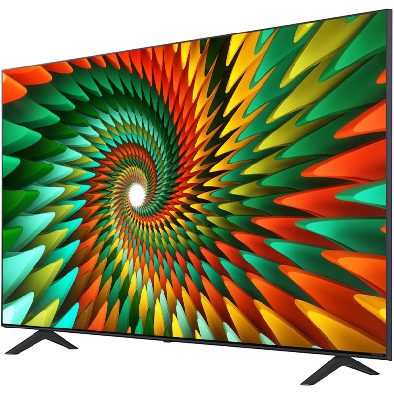 تلویزیون نانوسل ال جی 55NANO77 رنگ مشکی با کیفیت تصویر 4K