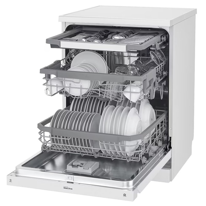 ماشین ظرفشویی هوشمند ال جی DF325FW