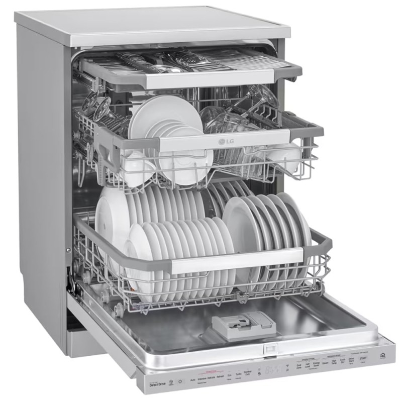 ماشین ظرفشویی سه سبد ال جی DFC335HP