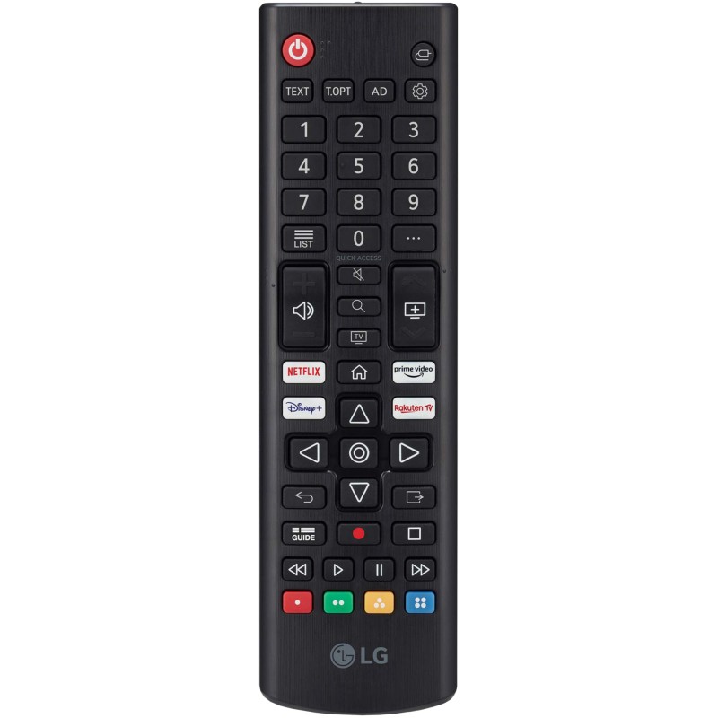 ریموت کنترل L-Con ال جی محصول 2019 تلویزیون LM637B سایز 32 اینچ (ممکن است برخی از دکمه های آن در مونتاژهای مختلف، متفاوت باشد)