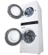 طراحی Integrated Signle Body ماشین لباسشویی خشک کن دار ال جی WK2116WHT رنگ سفید