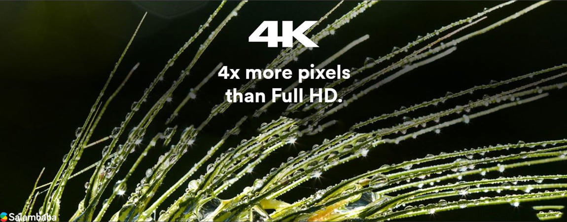 کیفیت تصویر 4K در  تلویزیون هایسنس B7100