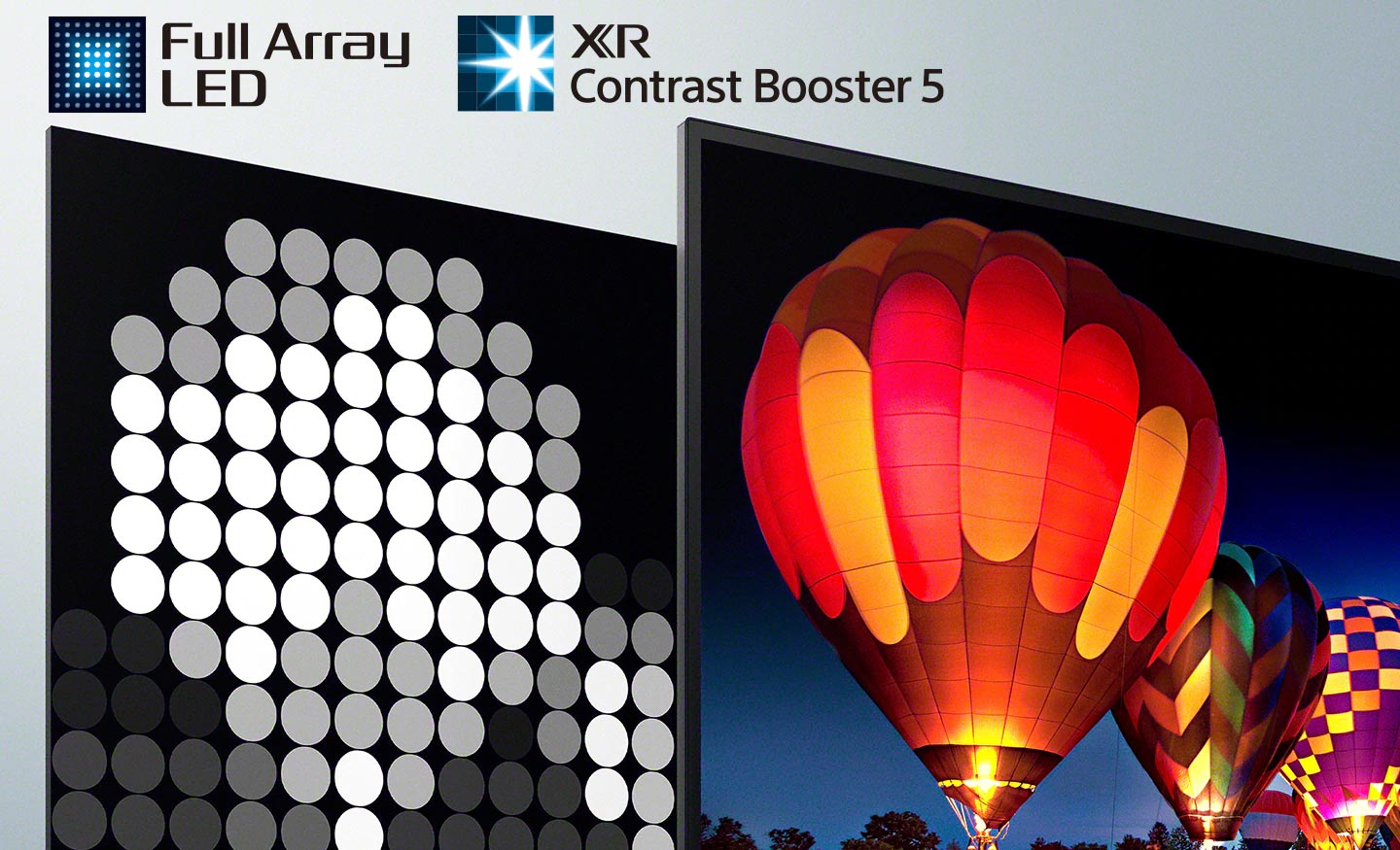 تکنولوژی Full Array LED و XR Contrast Booster 5