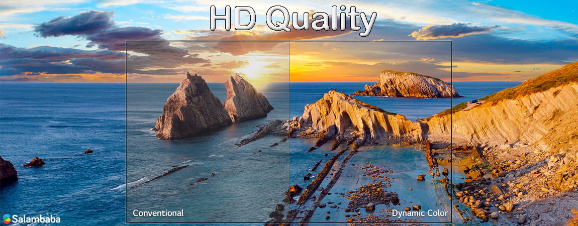 تلویزیون ال جی LK510 - کیفیت تصویر HD