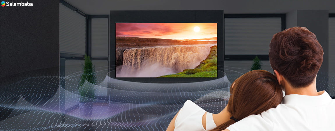 تلویزیون 65 اینچ ال جی با کیفیت تصویر 4k