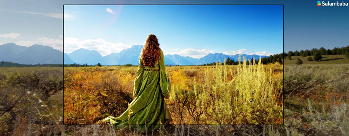 تلویزیون 55 اینچ ال جی un8060 با کیفیت تصویر 4k