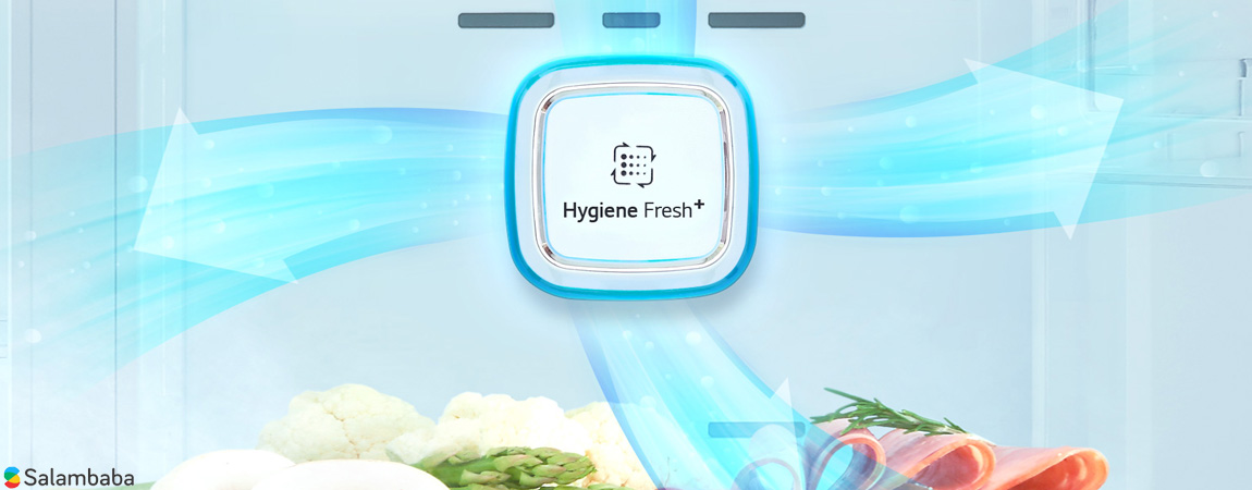 فیلتر بهداشتی Hygiene Fresh در یخچال ساید بای ساید ال جی X337