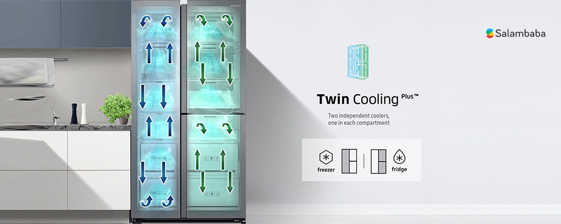 فناوری Twin Cooling Plus در یخچال سامسونگ