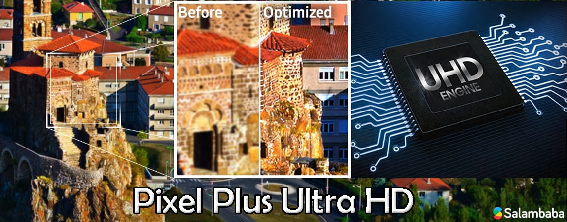 موتور تصویر Pixel Plus Ultra HD تلویزیون فیلیپس PUS6754