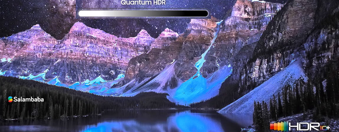 تلویزیون سامسونگ Q70R - استاندارد Quantum HDR 12x