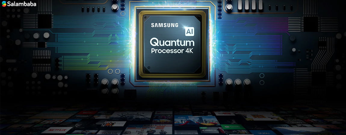 تلویزیون سامسونگ Q70R -  پردازنده Quantum Processor 4K