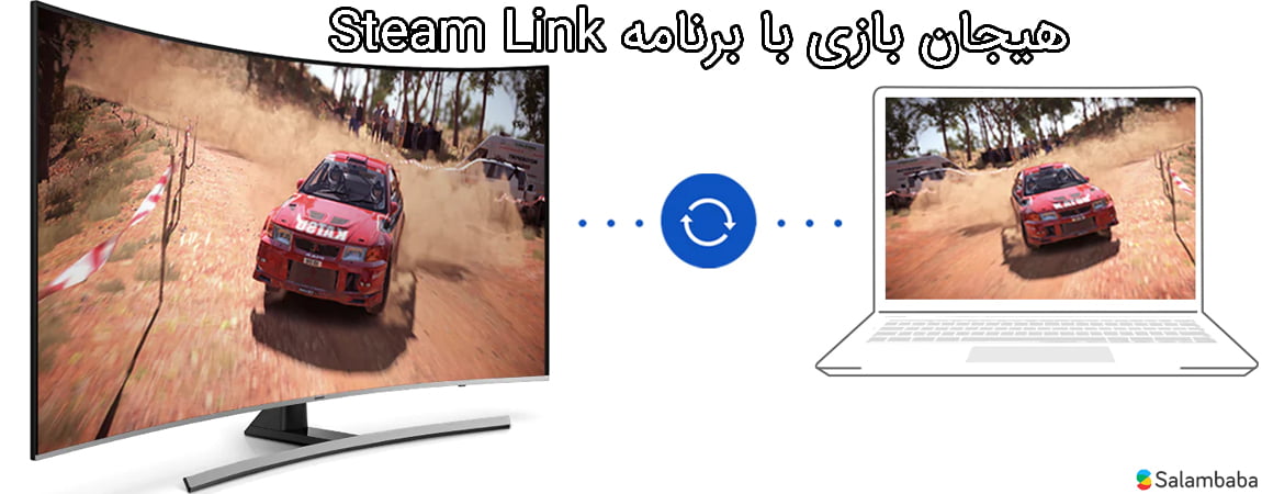 برنامه Steam-link در تلویزیون سامسونگ NU8500