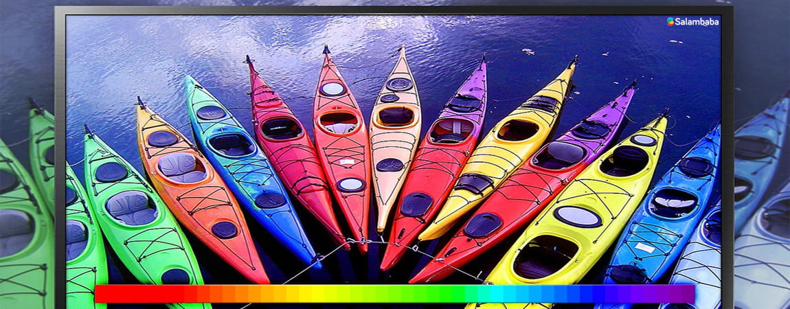 فناوری Wide Color Enhancer در تلویزیون سامسونگ N5000