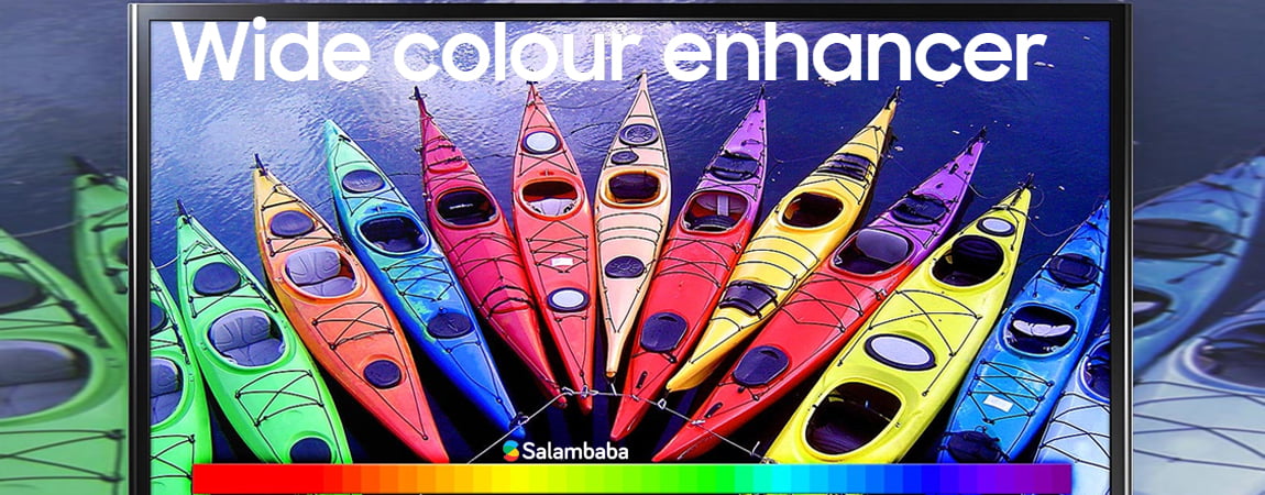 فناوری Wide colour enhancer در تلویزیون سامسونگ N5300