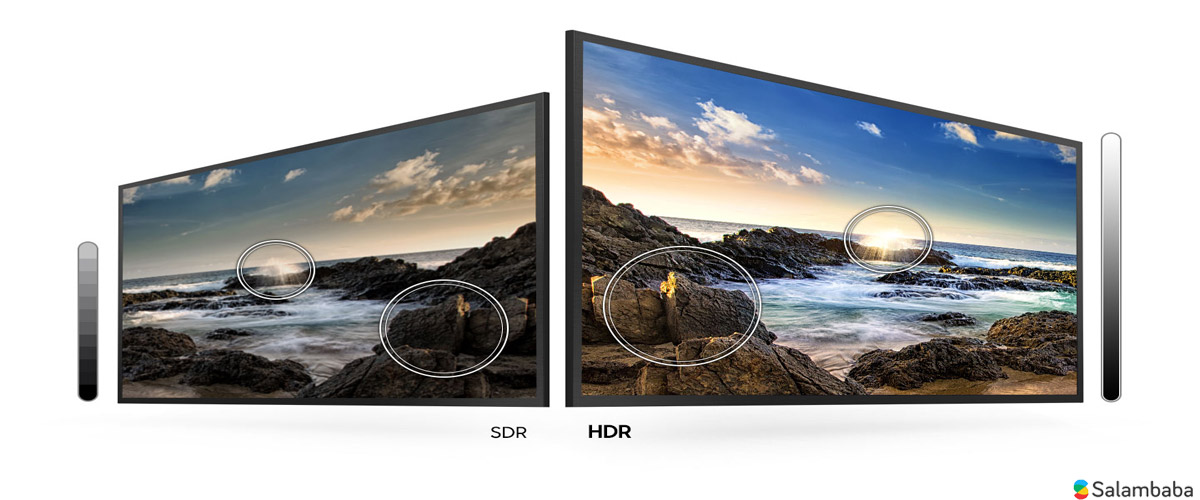 فناوری HDR  استاندارد در تلویزیون 43 اینچ  TU7000